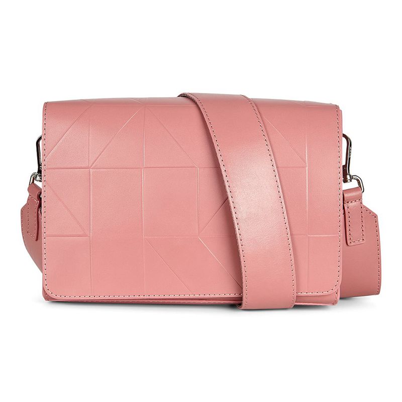 Women ECCO GEOMETRIK - Crossbody-Bags Pink - India ERJNLY960